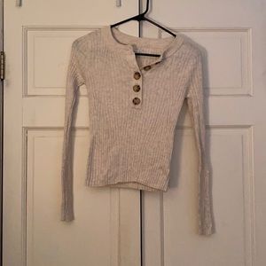 Fitted crop sweater AEO size XS never worn
